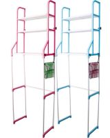 Стойка над унитазом Supretto Toilet Rack 160х50 см напольный стеллаж, полка этажерка для ванной комнаты и туалета органайзер для хранения