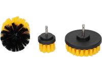 Набор щеток насадок на дрель шуруповерт Drill Brush нейлоновые 3 насадки для уборки и чистки автомобиля, шин, чистящие щетки для кухонной утвари