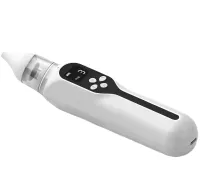 Детский аккумуляторный назальный аспиратор Baby Nasal Aspirator NS-D1004 электрический соплеотсос для носа с насадками и встроенной музыкой от USB