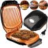 Electric Grill Gotham Steel Electric Grill Contact Clamping Electric Grill for meat and vegetables RAF R522 sandwich maker with non-stick coating