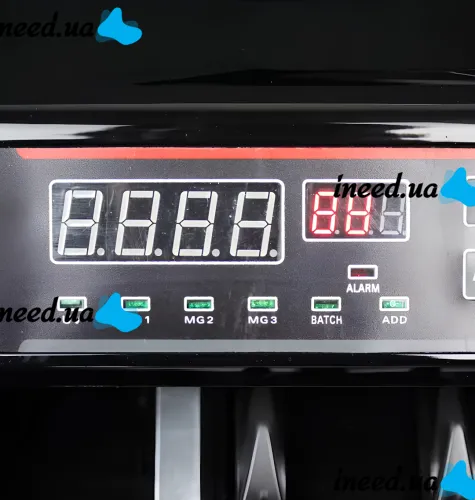 Счетная машинка Bill Counter MG-5800 машинка для счета и проверки купюр с ультрафиолетовым и магнитным детектором валют, счетчик банкнот с фасовкой