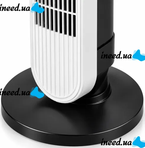 Электрический напольный вентилятор Bitek BT-2901 500W 3 режима 74 см колонный охладитель воздуха с поворотом и таймером отключения от сети 220V