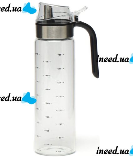 Дозатор для растительного масла An Rui Oil Bottle YH-033 550 мл стеклянная бутылка для уксуса, кухонный диспенсер для хранения жидких продуктов