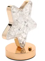 Star Table Light PC-8207 Star Table Light PC-8207 sensory night light, LED lamp light with crystals on acrylic stand 3 modes