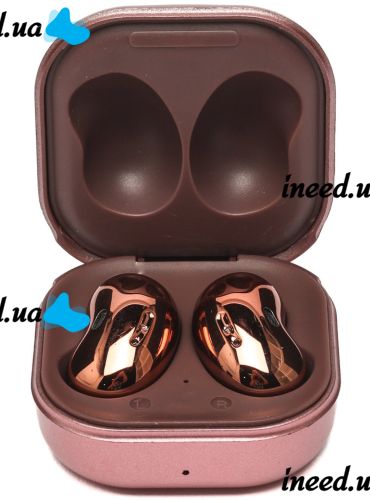 Беспроводные наушники вкладыши Samsung Galaxy Buds Live SM-R180 сенсорные Bluetooth наушники-гарнитура с шумоподавлением и микрофоном в кейсе USB