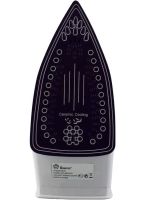  Domotec MS-2201 Electric Steam Iron with 2200W Water Tank Ceramic Sole with Steam and Dry Ironing Mode for Clothes Purple