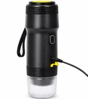 Аккумуляторная капсульная кофеварка Denokin KF-JN-01 3 в 1 для капсул и молотого кофе 72W портативная беспроводная эспрессо машина с подогревом воды
