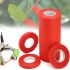 Tapetool Garden Stapler Garter Tape 25m x 11mm elastic tape 20 pieces for agrostapler tapetool for plant garter and Red