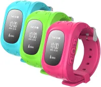 Умные детские смарт часы Smart Baby Watch Excelvan Q50 с функцией GPS трекера, наручные смарт-часы с SIM-картой 320мАч IOS Android