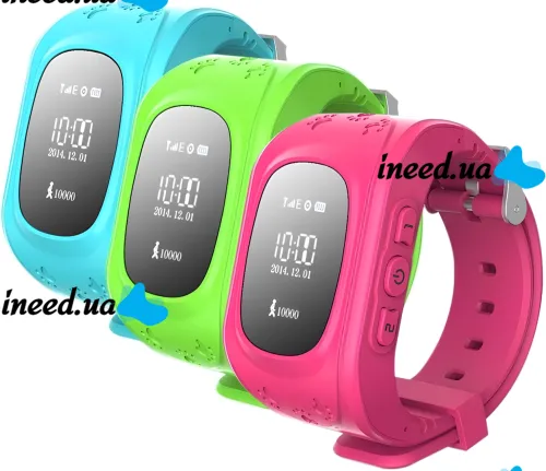 Умные детские смарт часы Smart Baby Watch Excelvan Q50 с функцией GPS трекера, наручные смарт-часы с SIM-картой 320мАч IOS Android