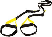 Тренировочные подвесные петли TRX Pro Fit Studio Suspension ремни для силовых тренировок кроссфита, фитнеса и турника всего тела ТРХ Lumo Yellow