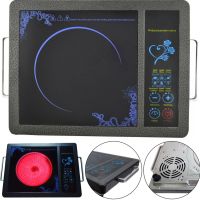 Domotec MS-5842 Ceramic Electric Desktop Infrared Stove for 1 burner 2000W, Ceramic Induction Electric Stove 2000W 8 modes