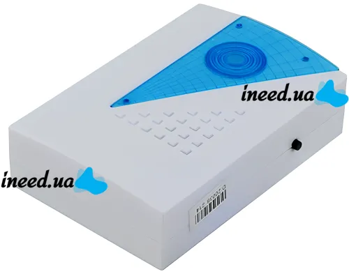 Дверной звонок Luckarm Intelligent D006 от розетки 220V беспроводная кнопка передатчик сигнала и приемник от сети на 38 мелодий для входной двери до 100 м
