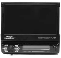 Автомагнитола с выдвижным экраном 7" Bluetooth Car Stereo SWM 9601G Магнитола 1DIN в машину MP5 FM/AM с монитором и камерой заднего вида 9612G