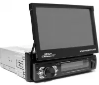 Автомагнитола с выдвижным экраном 7" Bluetooth Car Stereo SWM 9601G Магнитола 1DIN в машину MP5 FM/AM с монитором и камерой заднего вида 9612G