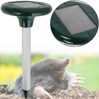 Repeller of moles and rodents on a solar battery Solar Rodent Repeller ultrasonic device mole repeller for repelling pests 6X3.5 cm