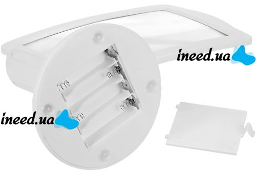 Настольная лупа на штативе Reading Brighter Viewer LK2303-91 3х увеличительное стекло со светодиодной LED подсветкой на подставке для чтения Белое