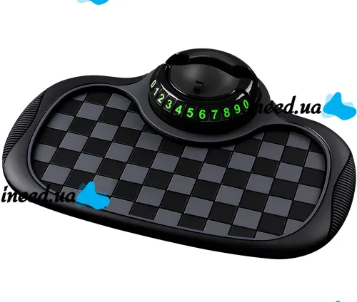 Противоскользящий автомобильный коврик Car Dashboard Mat AND 5238 органайзер подставка на приборную панель для телефона, парковочная карта на торпеду