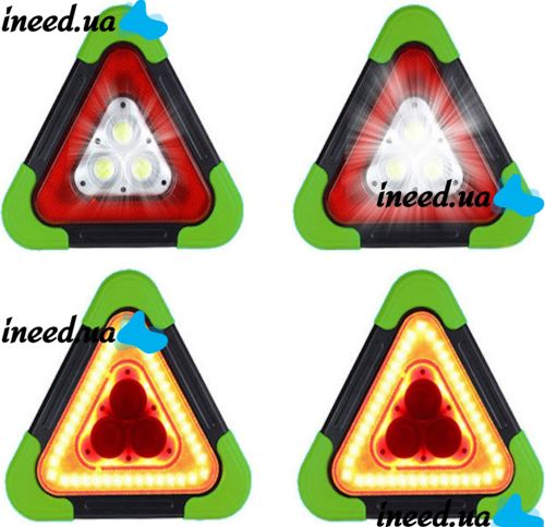 Аварийный свет Hurry Bolt Emergency Hazart Light HB-6609T автомобильный знак аварийной остановки со светодиодным фонарем и солнечной батареей microUSB