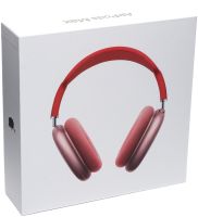 Беспроводные Bluetooth наушники AirPods Max Red полноразмерные блютуз стереонаушники с микрофоном и шумоподавлением в чехле Smart Case MGYJ3 Красные