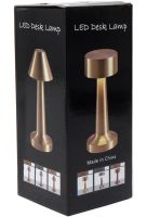 Светодиодная настольная лампа гантеля Led Desk Lamp WC100G барный светильник ночник 3 режима свечения с сенсорным датчиком для спальни, ресторана, кафе