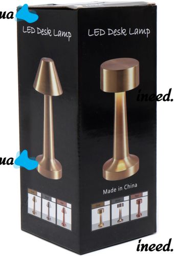 Светодиодная настольная лампа гантеля Led Desk Lamp WC100G барный светильник ночник 3 режима свечения с сенсорным датчиком для спальни, ресторана, кафе