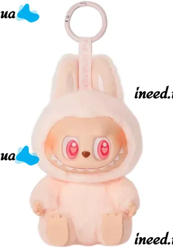 Детская плюшевая игрушка брелок Labubu Have a Seat CE13D 14 см, Мягкая фигурка сюрприз Лабубу с брелком для сумки v3 series для детей