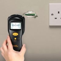 Детектор скрытой проводки и металла Smart Sensor AR 906 цифровой искатель для поиска проводов в стенах, индикатор AR906 с дисплеем и звуковым оповещением