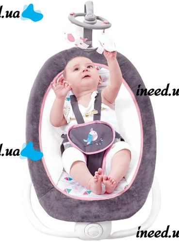 Mastela 6917 baby rocking lounger with music and vibration for newborn baby, Musical cradle with height adjustment and 2 suspensions