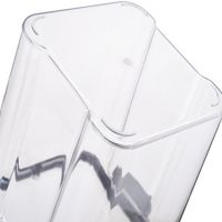Набор контейнеров для сыпучих продуктов Food Storage Container Set 6 емкостей, прозрачные контейнеры с крышками для хранения пищевых продуктов, круп