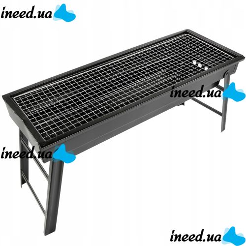 Складной BBQ гриль 60 см Mensory Babale Portable Barbecue Grill TL-603 портативный угольный, дровяной мангал, переносной барбекю с сеткой, 60см