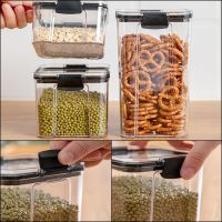Набор контейнеров для сыпучих продуктов Food Storage Container Set 6 емкостей, прозрачные контейнеры с крышками для хранения пищевых продуктов, круп
