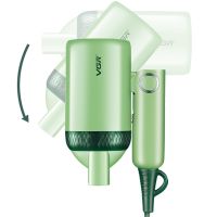 Portable Folding Hair Dryer VGR V-421 Compact Travel Dryer and Styling with Folding Handle and Nozzle Concentrator 1200W V421