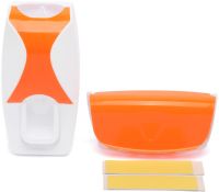Automatic Toothpaste Dispenser Rong Shuai 300 H0 stand with Holder for 5 toothbrushes, plastic wall dispenser, bathroom kit