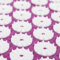 Ортопедический акупунктурный массажный коврик Acupressure Mat для спины, головы, шеи, ног, стоп, аппликатор Кузнецова для игольчатого массажа тела