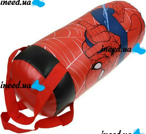 Игровой боксерский набор Disney Marvel Spiderman Kids Boxing Set детская подвесная груша с перчатки, комплект для отработки ударов для бокса от 3-х лет Человек паук