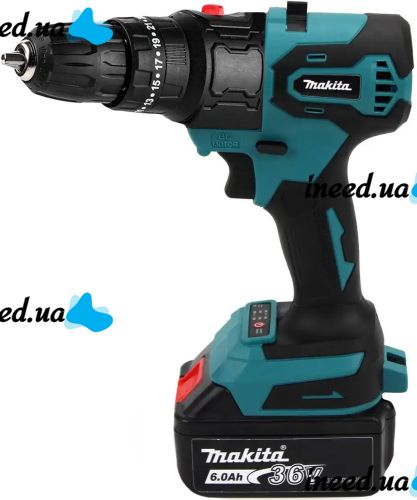 Набор аккумуляторных электроинструментов Makita 36V 6AH 3 в 1 беспроводной комплект со сменными насадками пила, болгарка, шуруповерт в кейсе 2 АКБ
