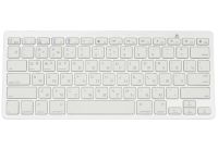 Беспроводная ультратонкая Bluetooth клавиатура Wireless Keyboard X5 Silver для ПК компьютера и планшета с блютуз на батарейках X-5 Серебряная