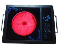 Domotec MS-5842 Ceramic Electric Desktop Infrared Stove for 1 burner 2000W, Ceramic Induction Electric Stove 2000W 8 modes
