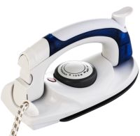 Folding Hand Iron Soarin SR-258B 700W with Steaming Function 3 Modes, Steam Generator Steamer with Folding Handle AND-31-30 White with blue