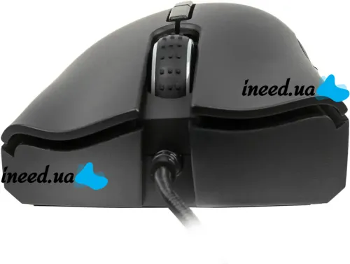 Игровая проводная компьютерная мышка Weibo S320 USB 7 Кнопок с RGB подсветкой для ПК, Геймерская USB мышь 4800 DPI для компьютера и ноутбука Черная