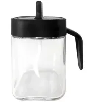 Набор контейнеров баночек Seasoning bottle set XL-730 3 отсека по 400 мл для хранения приправ и специй, Комплект емкостей с крышками и ложками