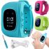 Розумний дитячий смарт-годинник Smart Baby Watch Excelvan Q50 з функцією GPS трекера, наручний смарт-годинник з SIM-картою 320мАг IOS Android