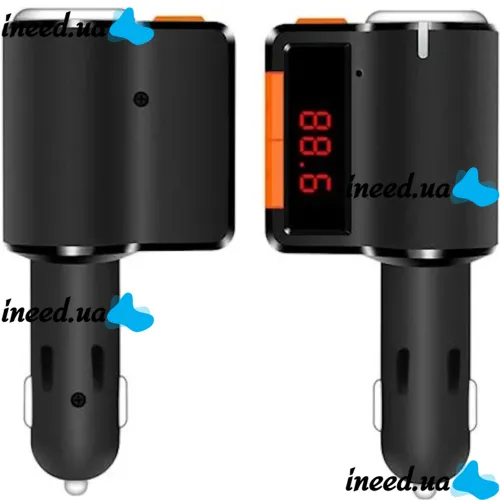 Автомобильный FM трансмиттер передатчик Bluetooth MP3 S 21, Авто ФМ блютуз модулятор в машину с зарядкой 3.1 A, Автомобильное зарядное устройство