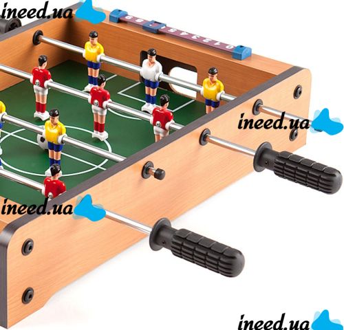 Настольная детская игра футбол Football Champions 2218 по 6 игроков в команде со счетчиком голов, Настольный набор 12 игроков на двоих для детей
