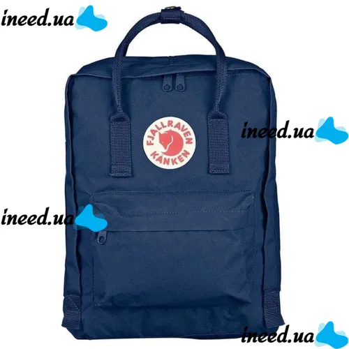 Школьный городской рюкзак Fjallraven Kanken Classic 16 л с отделением для ноутбука, Дорожный водонепроницаемый ранец портфель Канкен для школы