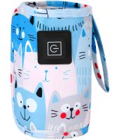 Heating Bottle Cover N-006 portable baby bottle warmer 3 modes for baby milk and water with USB temperature support