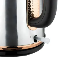 Электрический чайник Domotec MS-7849 на 1.7л настольный дисковый электрочайник Домотек 2200W с термометром и автоматическим отключением от сети