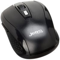 Беспроводная оптическая мышка Jedel W550 Black 1000 DPI игровая для компьютера и ноутбука 2.4GHZ на батарейке, Геймерская USB мышь 98127 Черная