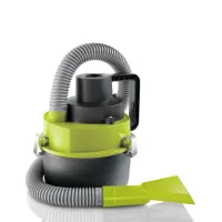 Автомобільний пилосос The Black Multifunction Auto Vacuum 100 W для сухого та вологого прибирання в салоні від прикурювача 12V 3 насадки для авто